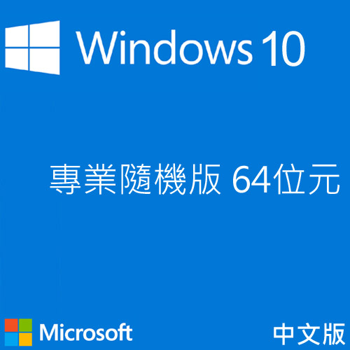 Windows 10 中文專業隨機版 64位元