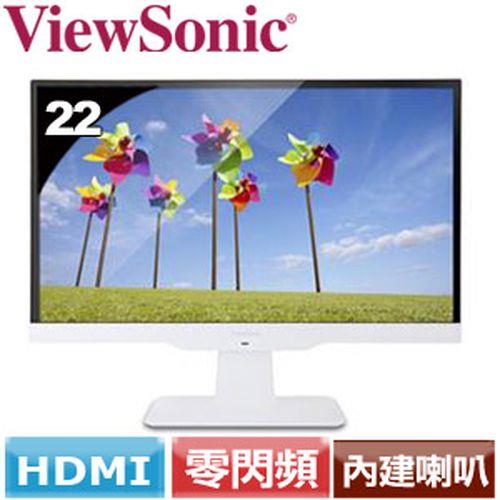 R2【福利品】ViewSonic優派 22型零閃頻抗藍光螢幕VX2263SMHL