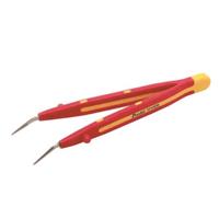Pro'sKit寶工 TZ-V302B   VDE 1000V彎尖橫齒鑷子