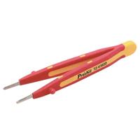 Pro'sKit寶工  TZ-V302D   VDE 1000V寬口橫齒鑷子
