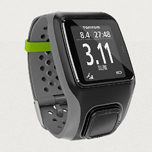 【限時搶購-尾盤貨】TomTomGPS 鐵人三項GPS運動手錶 黑灰