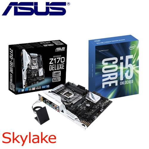 【CPU付i5-6600K】ASUS Z170-A / LGA1151 Intel Core i5-6600K 3.5 GHz Quad-Core Processor & ASUS Z170 Pro