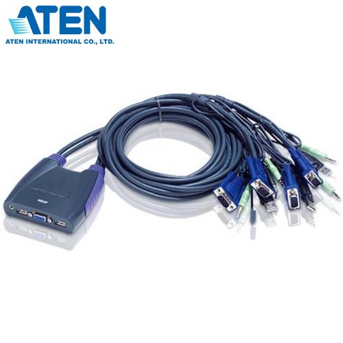 ATEN 宏正 CS64US 帶線式USB KVM多電腦切換器