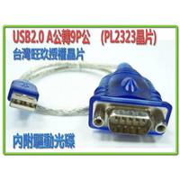 i-wiz USB2.0 A公轉9P公 串列RS232傳輸線 (PL2303)