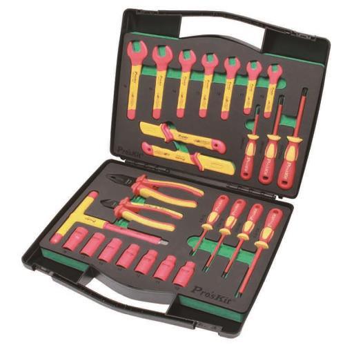 Pro’sKit VDE 1000V絕緣綜合工具組 (26件組)PK-2809M