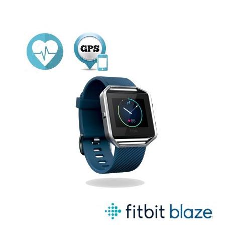 Fitbit Blaze 智能健身手錶-藍(L)