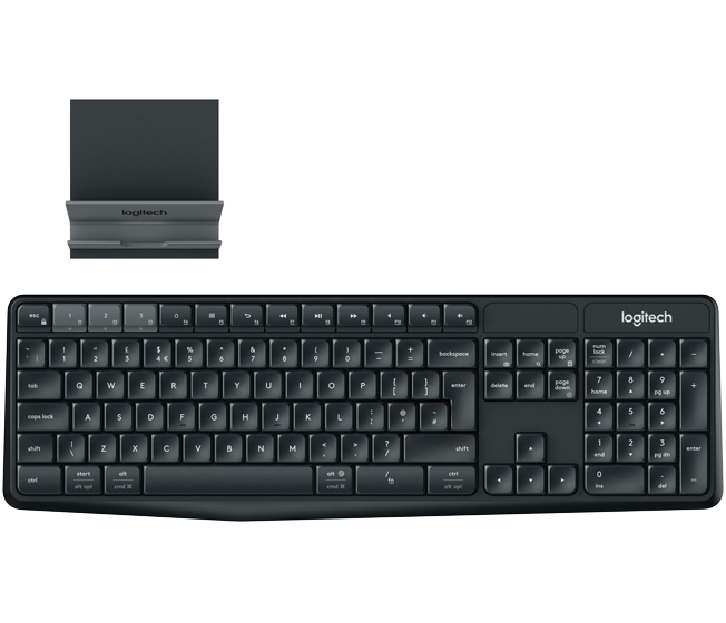 Logitech 羅技 K375s 跨平台無線/藍牙鍵盤支架組合｜EcLife良興購物網