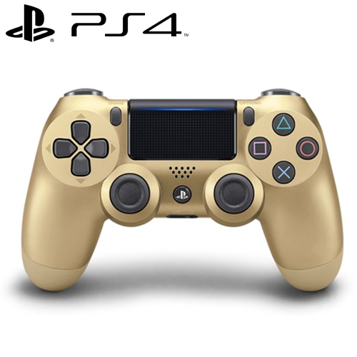 PS4 原廠 DS4 光條觸碰板 無線震動手把 金色 CUH-ZCT2G14