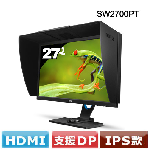 BenQ SW2700PT 27型QHD專業液晶螢幕-LCD/LED液晶螢幕專館- EcLife良興