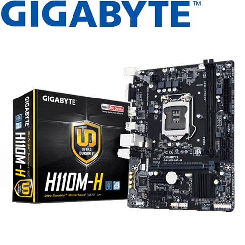 GIGABYTE技嘉 GA-H110M-H 主機板