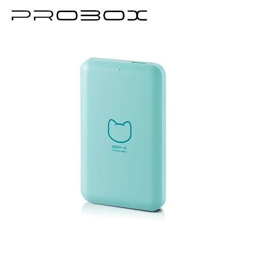 Probox 2 5吋usb3 0 貓物語硬碟外接盒 藍綠h25 Su3 Pb 內接式硬碟專館 Eclife良興購物網