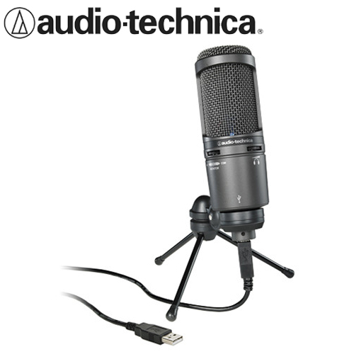audio-technica 鐵三角  AT2020USB+ 靜電型電容式麥克風