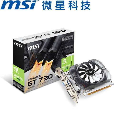 MSI微星 GeForce® N730-2GD3V3 顯示卡