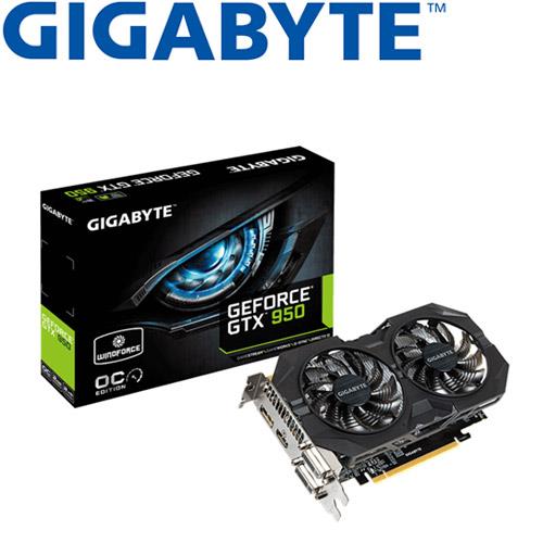 GIGABYTE技嘉 GeForce® GV-N950WF2OC-2GD 顯示卡