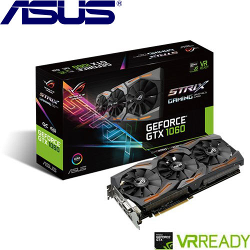 現貨】ASUS STRIX-GTX1060-O6G-GAMING顯示卡-DIY/零組件專館- EcLife良