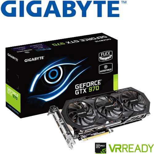 GIGABYTE 技嘉 GeForce® GV-N970WF3OC-4GD 顯示卡