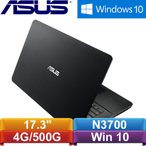ASUS華碩 X751SJ-0021AN3700 17.3吋筆記型電腦
