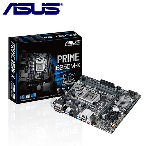 ASUS華碩 PRIME B250M-K 主機板