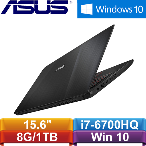 ASUS華碩 FX502VM-0062A6700HQ 15.6吋電競筆記型電腦
