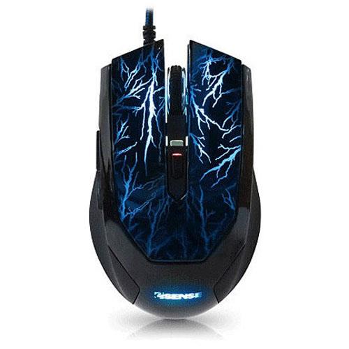 Esense M670 冷光靜音光學滑鼠 黑