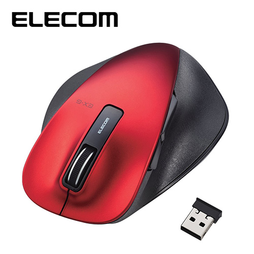 ELECOM M-XG 進化款 無線L 紅