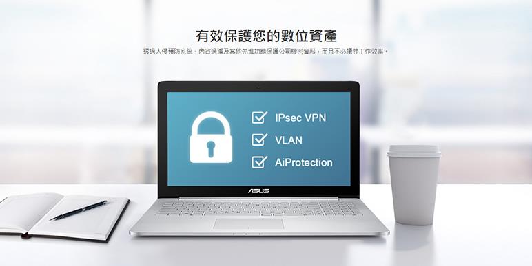 ASUS 華碩 BRT-AC828 AC2600 雙 WAN VPN Wi-Fi 分享器/無線路由器｜EcLife良興購物網