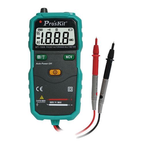 ProsKit 寶工MT-1509袖珍型自動電錶 