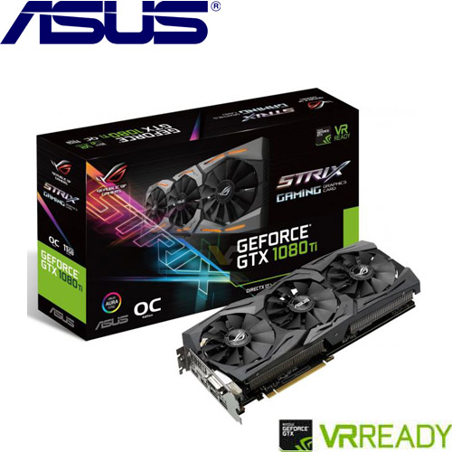 ASUS華碩 GeForce STRIX-GTX1080TI-O11G-GAMING 顯示卡