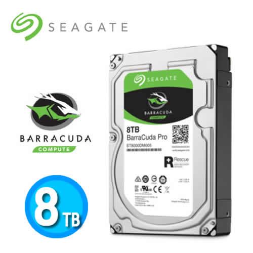 Seagate BarraCuda Pro 8TB 3.5インチ HDD（4台セット Seagate