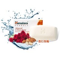 印度 Himalaya 喜馬拉雅 杏仁玫瑰保濕香皂 125g 1入