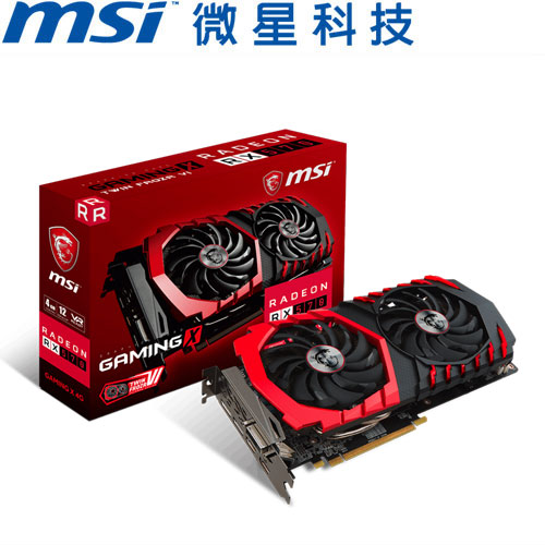 MSI微星 Radeon RX 570 GAMING X 4G 顯示卡
