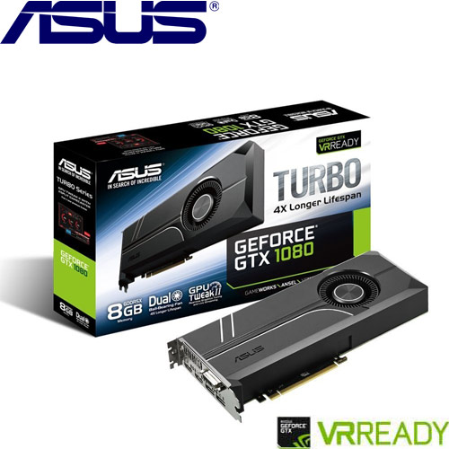ASUS華碩 GeForce TURBO-GTX1080-8G 顯示卡