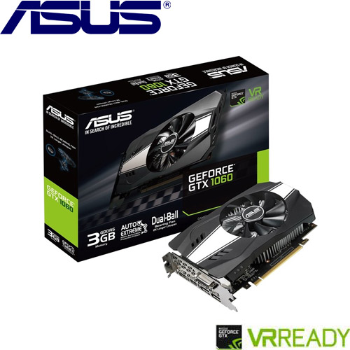 ASUS華碩 GeForce PH-GTX1060-3G 顯示卡