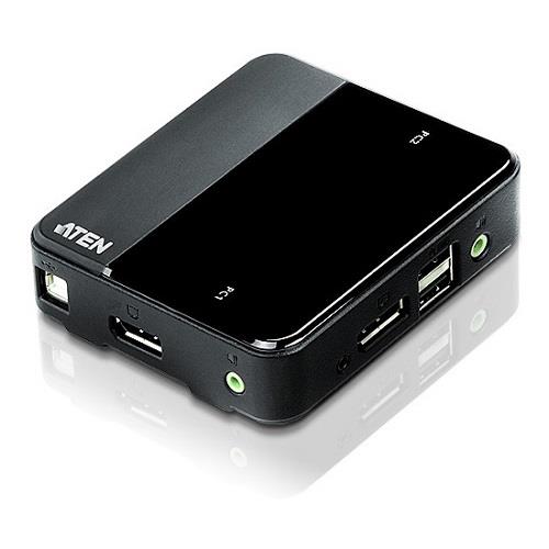 ATEN 2 埠 USB DisplayPort KVM 多電腦切換器 (CS782DP)