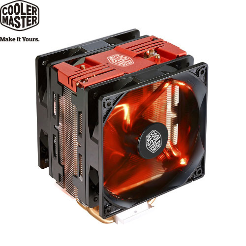 Cooler Master Hyper 212 LED Turbo 12Cm塔型散熱器 (紅蓋版)