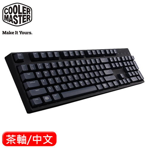 Cooler Master 酷碼 MasterKeys L PBT 機械鍵盤 茶軸