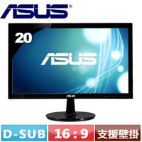 R2【福利品】ASUS華碩 VS207DF 20型LED寬螢幕