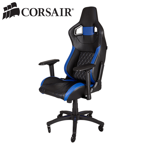 CORSAIR 海盜船 Gaming T1 RACE 電競椅 黑藍