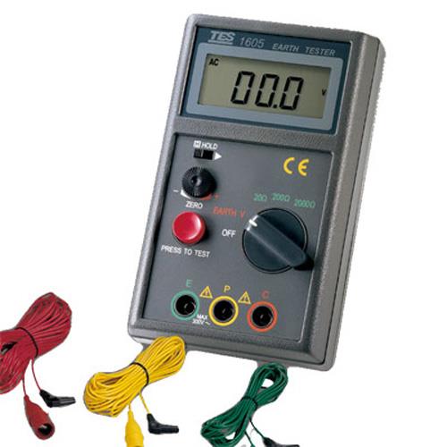 TES泰仕 數位接地電阻計 TES-1605