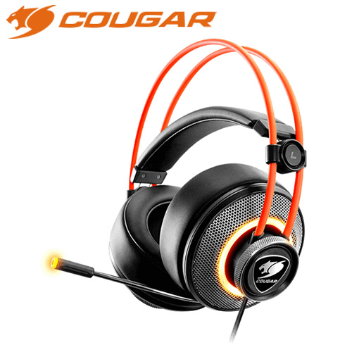 Cougar 美洲獅immersa Pro Rgb 耳機麥克風 耳機 麥克風專館 Eclife良興購物網