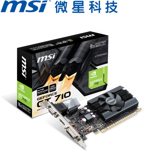 MSI微星 GT 710 2GD5 LP 顯示卡