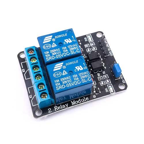 5V 2路繼電器模組