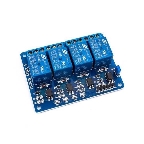 5V 4路繼電器模組