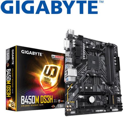 GIGABYTE技嘉 B450M DS3H 主機板