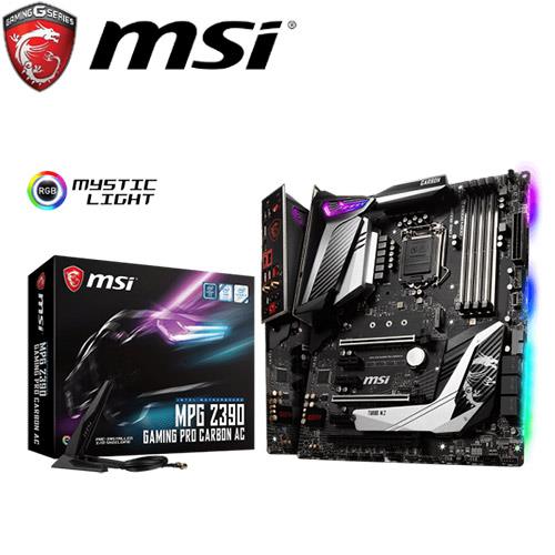 MSI微星 MPG Z390 GAMING PRO CARBON AC 主機板
