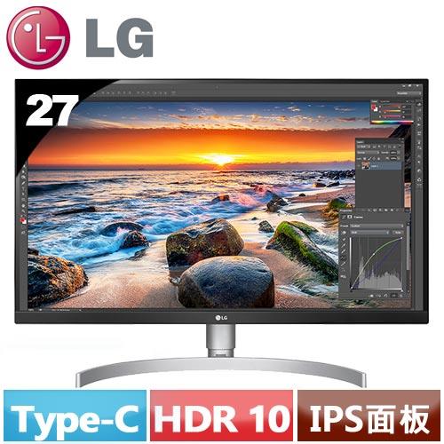 LG 27型 UHD 4K IPS液晶顯示器 27UK850-W