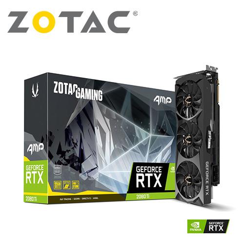 ZOTAC索泰 GAMING GeForce RTX 2080 Ti AMP 顯示卡