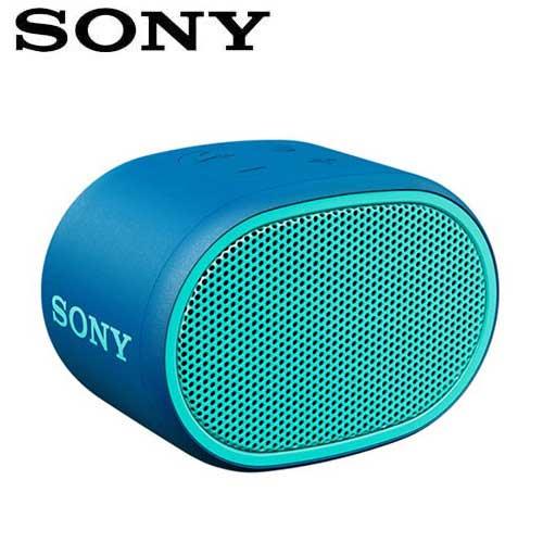 公司貨 非平輸 Sony 可攜式無線藍牙喇叭srs Xb01 L 藍 喇叭音響專館 Eclife良興購物網