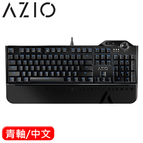 AZIO L80 MAX 機械電競鍵盤 Cherry MX 青軸