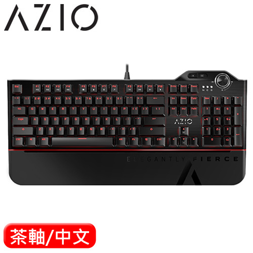 AZIO L80 MAX 機械電競鍵盤 Cherry MX 茶軸